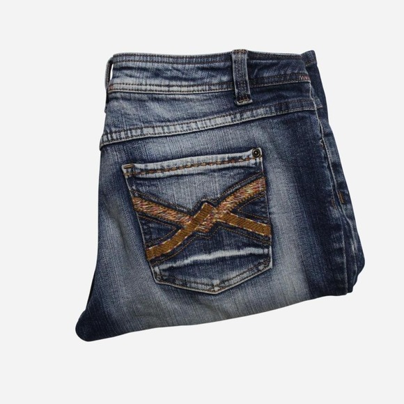 Denim - Womens Vintage Y2K 725 Originals Low-rise Bootcut Rare Fade Jeans